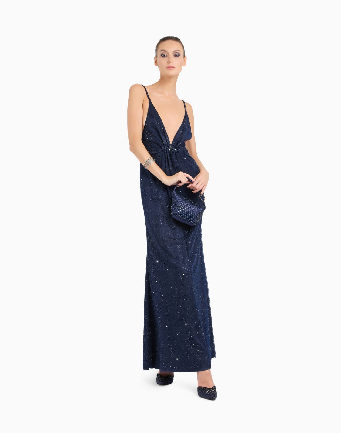 silk-blend-long-dress-with-rhinestone-embroidery-patterned--giorgio-armani