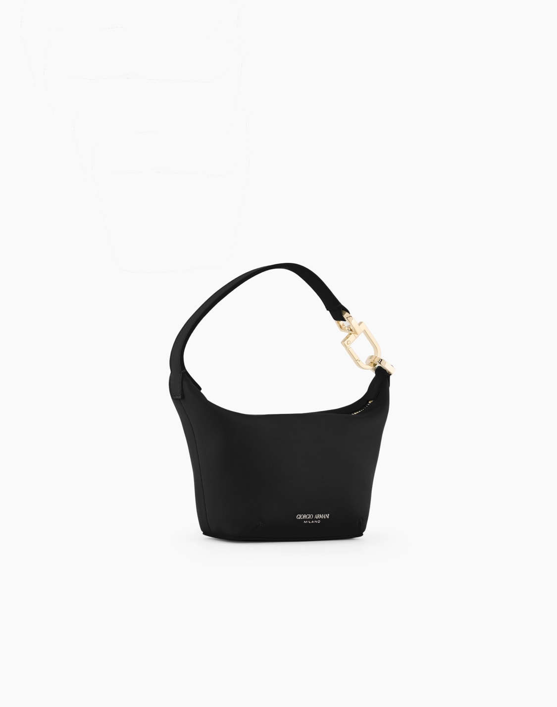 ジョルジオ-アルマニ-ラ-プリマ-ソフト-ホボバッグ-ナッパレザ-ミニ-ブラック--giorgio-armani