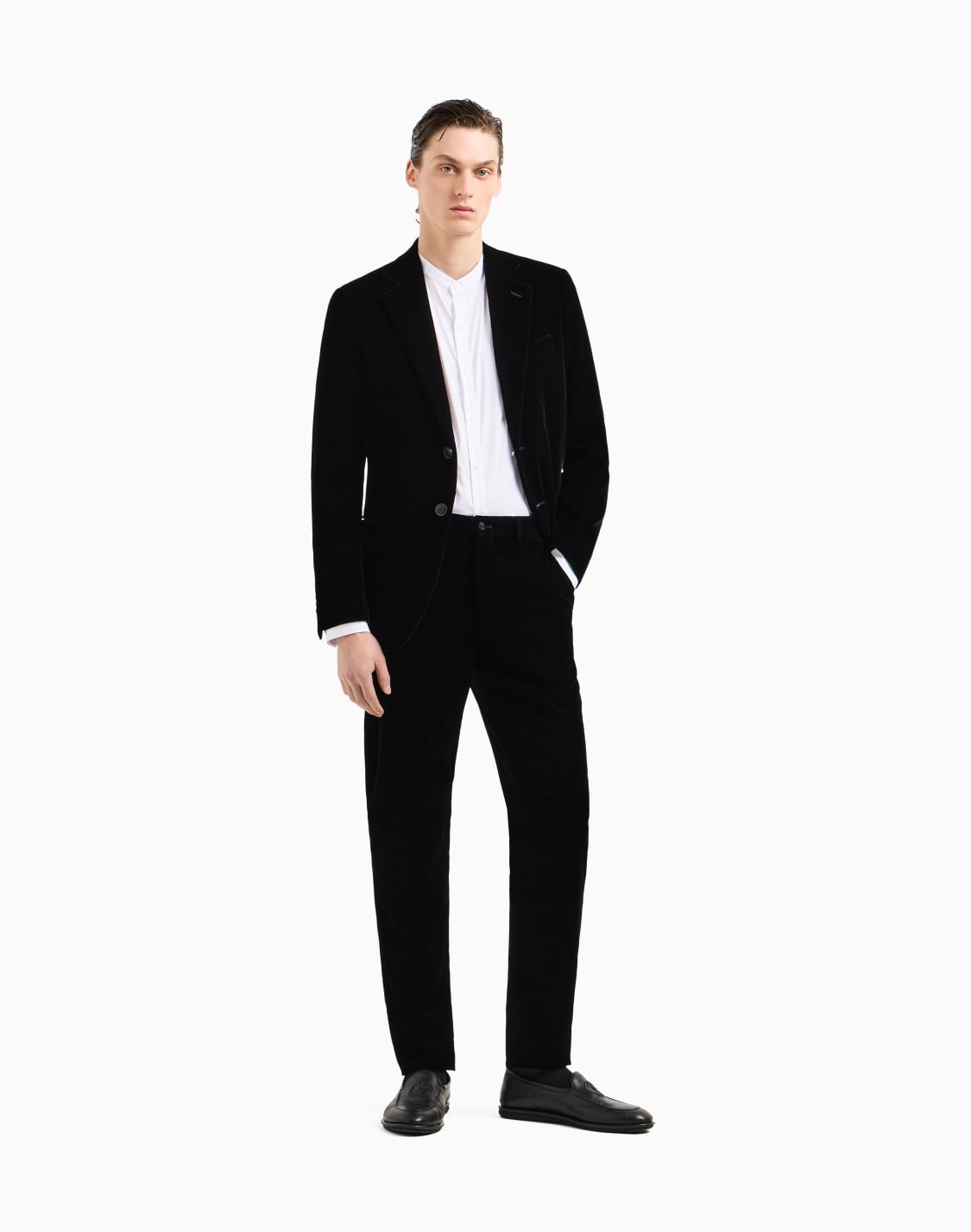 icon-george-line-single-breasted-stretch-velvet-jacket-black--giorgio-armani