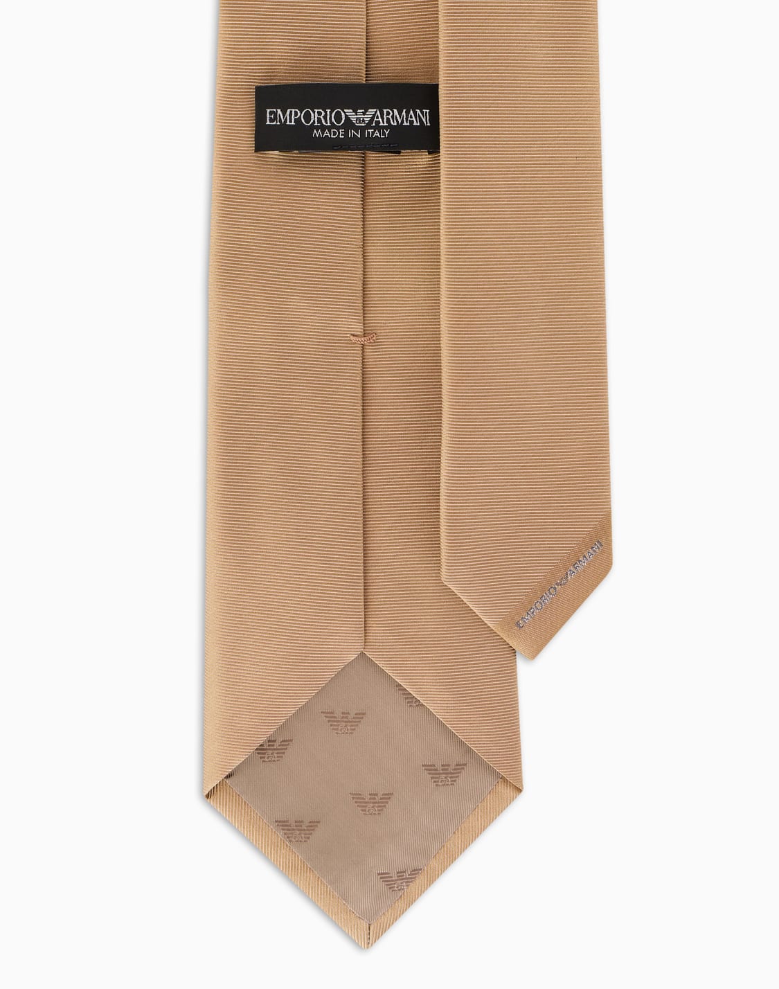 ottoman-style-pure-silk-tie-beige--emporio-armani
