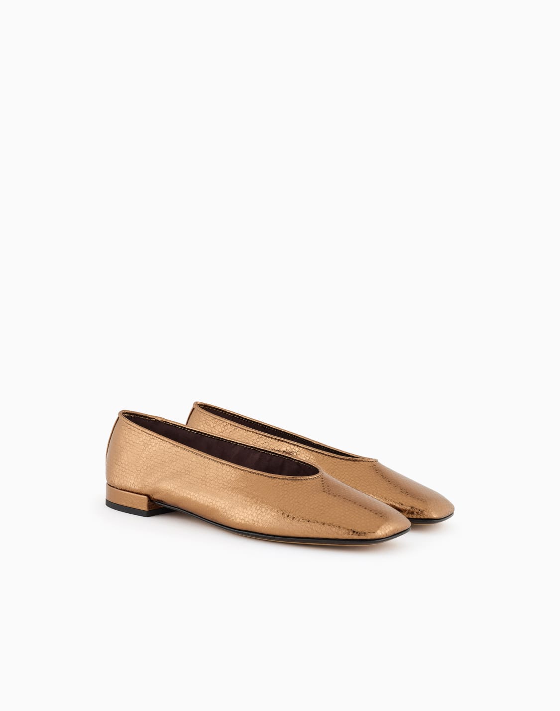 giorgio-armani-x-10-corso-como-lam-leather-ballerinas-gold--giorgio-armani