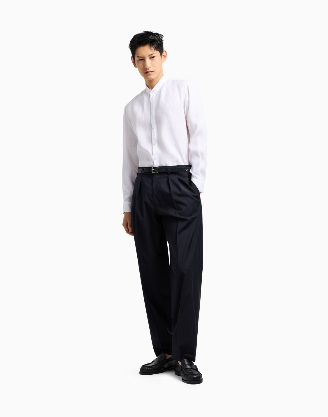 linen-chambray-shirt-with-guru-collar-white--emporio-armani