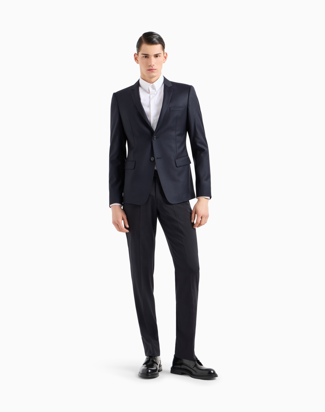 stretch-cotton-poplin-shirt-white--emporio-armani