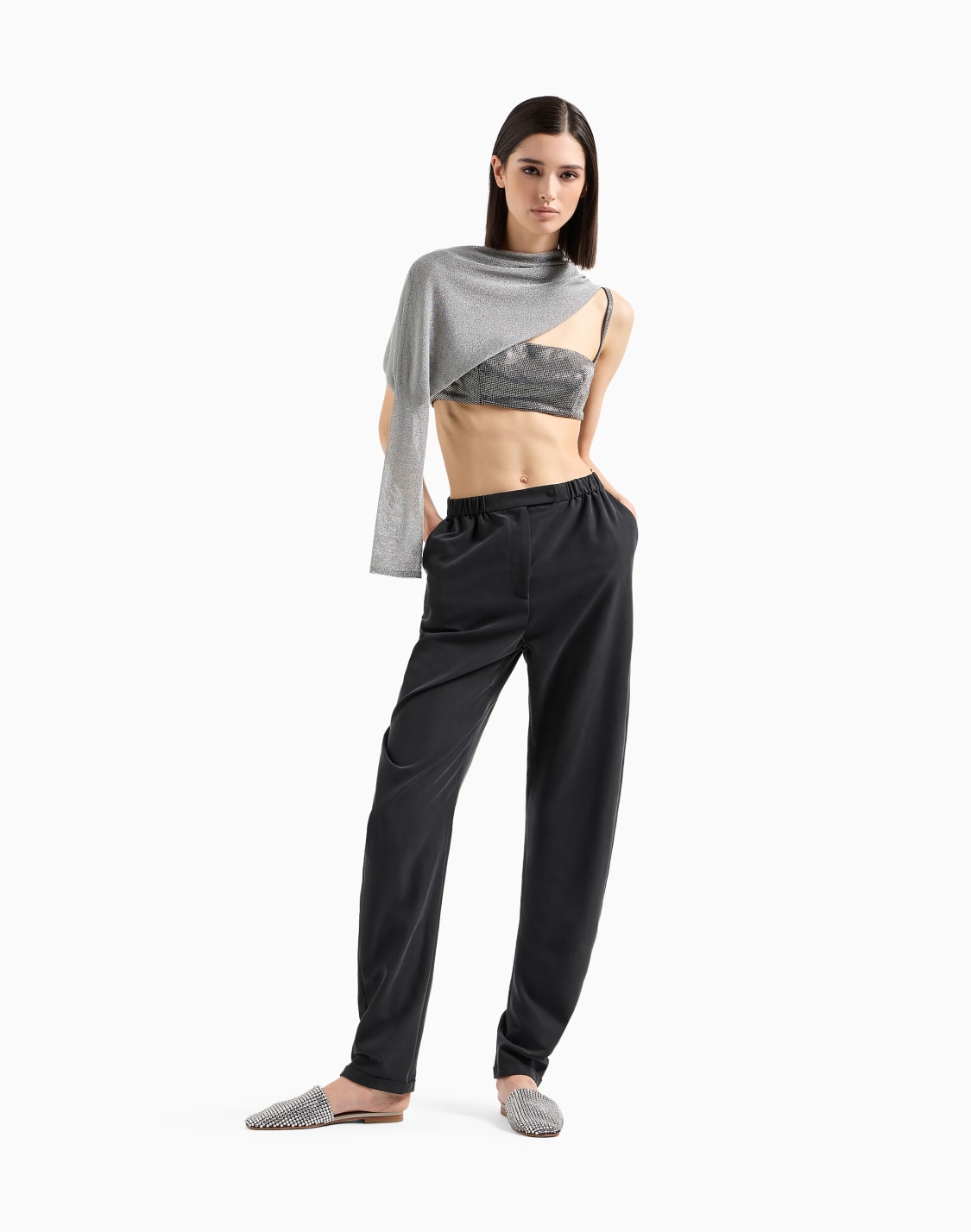 rhinestone-covered-bandeau-top-with-shoulder-straps-blue--emporio-armani