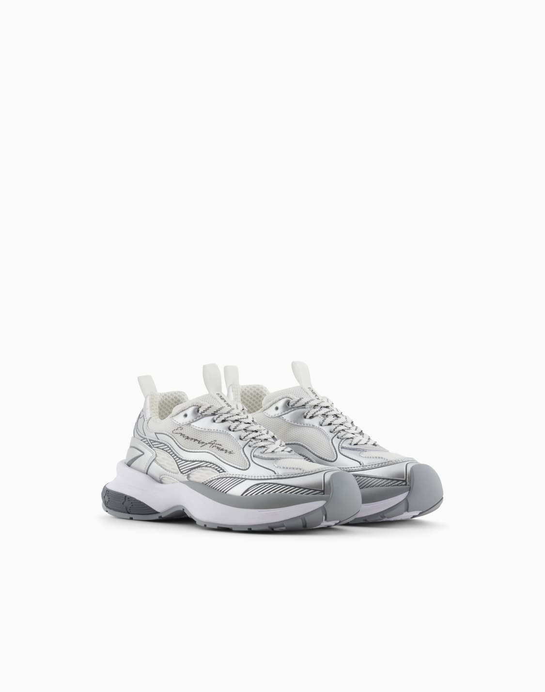 sneakers-in-mesh-con-dettagli-laminati-e-logo-signature-argento--emporio-armani