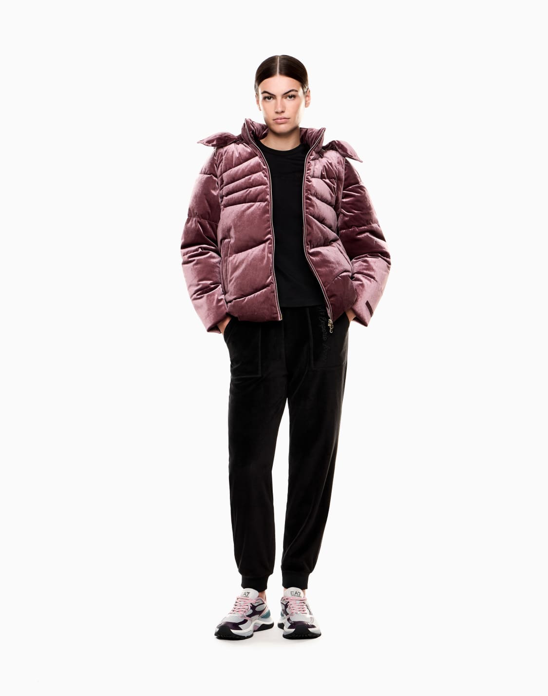 athletic-velour-パデッドジャケット-ストレッチベルベット-バガンディ--ea7