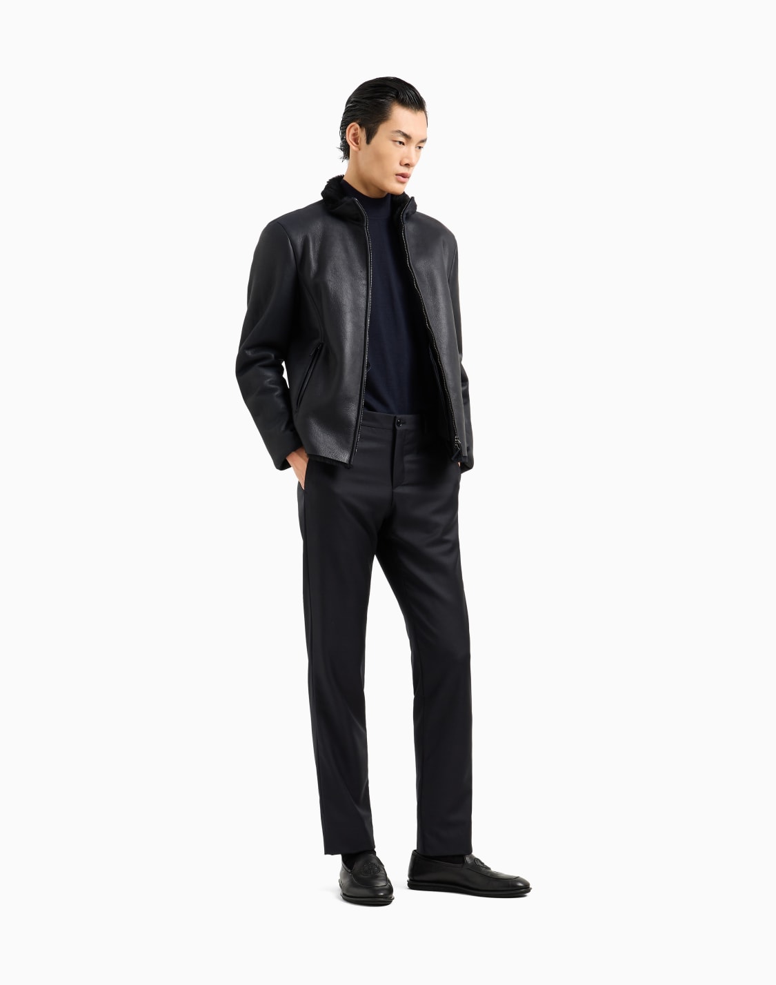 blouson-con-zip-in-montone-blu-navy--giorgio-armani
