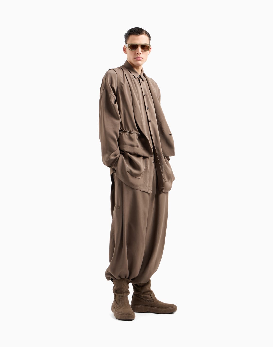 viscose-shirt-jacket-beige--giorgio-armani