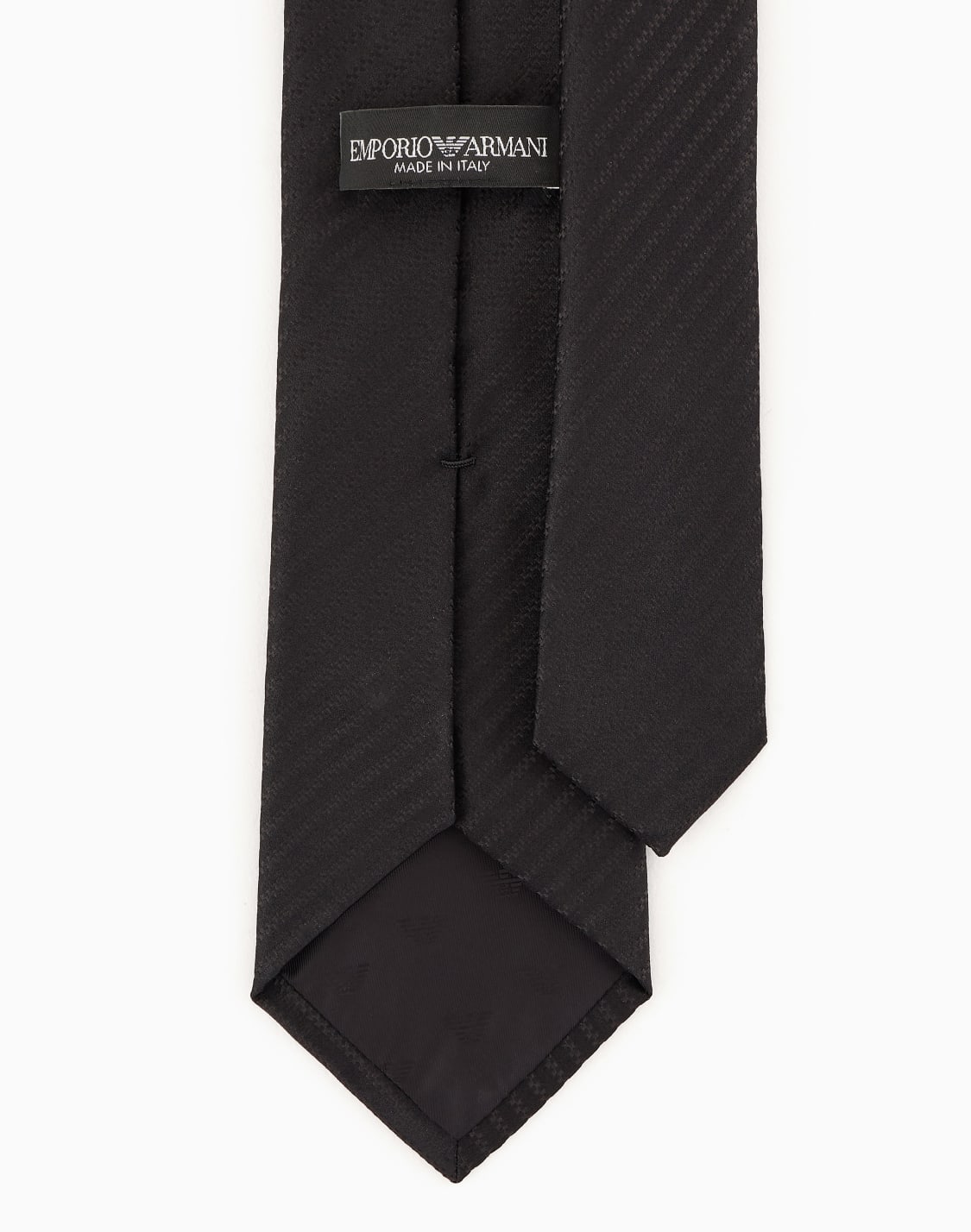 cravate-en-pure-soie-avec-micro-motif-jacquard-noir--emporio-armani