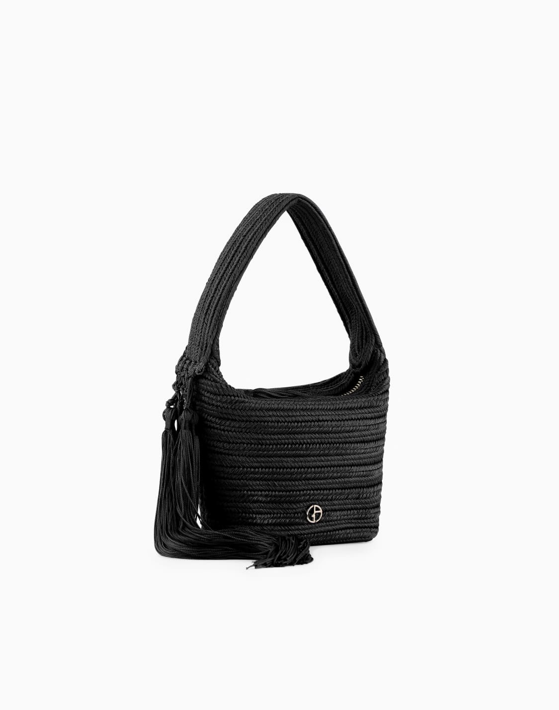 mini-la-prima-soft-sautage-handbag-ブラック--giorgio-armani