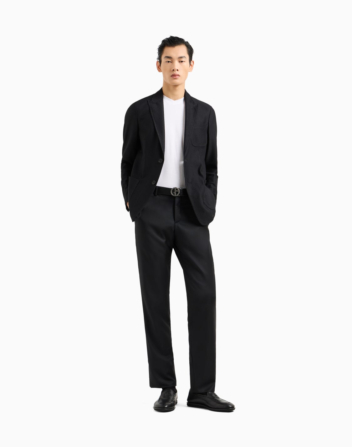 icon-single-breasted-jacket-in-technical-waffle-fabric-black--giorgio-armani