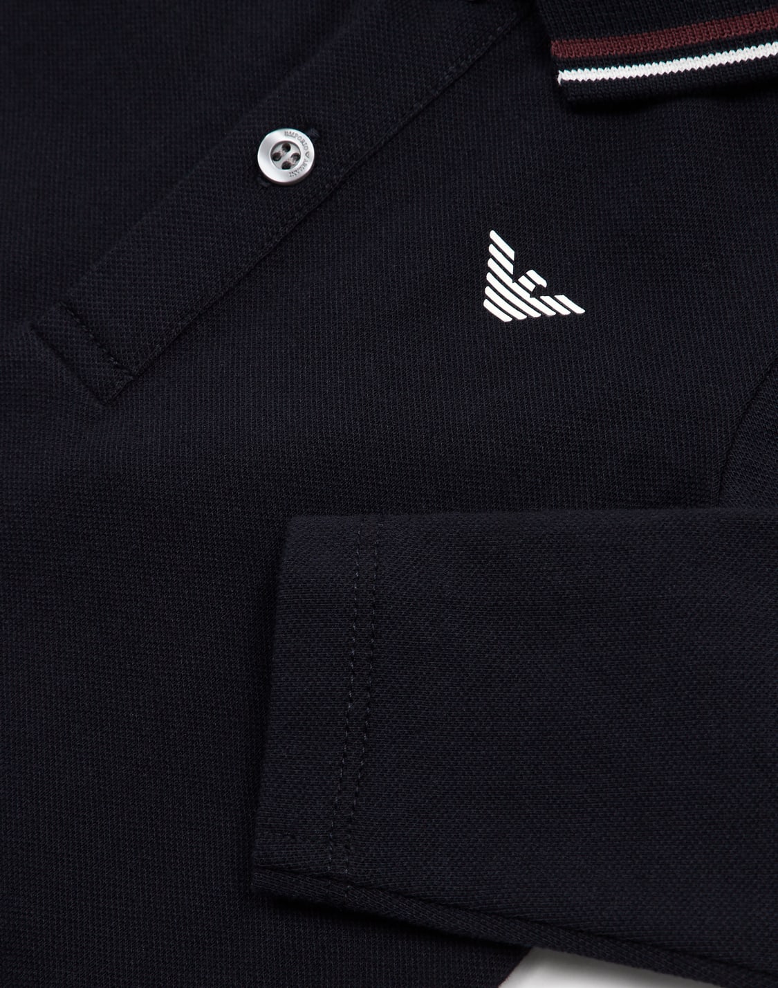 polo-de-manga-larga-de-piqu-elstico-con-bordes-en-el-cuello-azul-marino--emporio-armani
