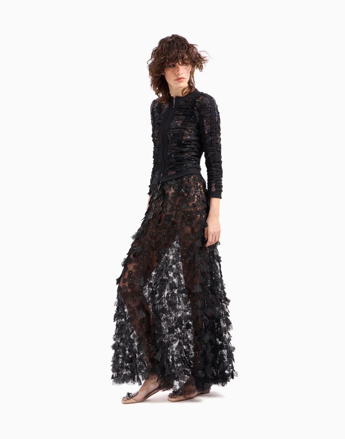 embroidered-tulle-long-skirt-black--giorgio-armani