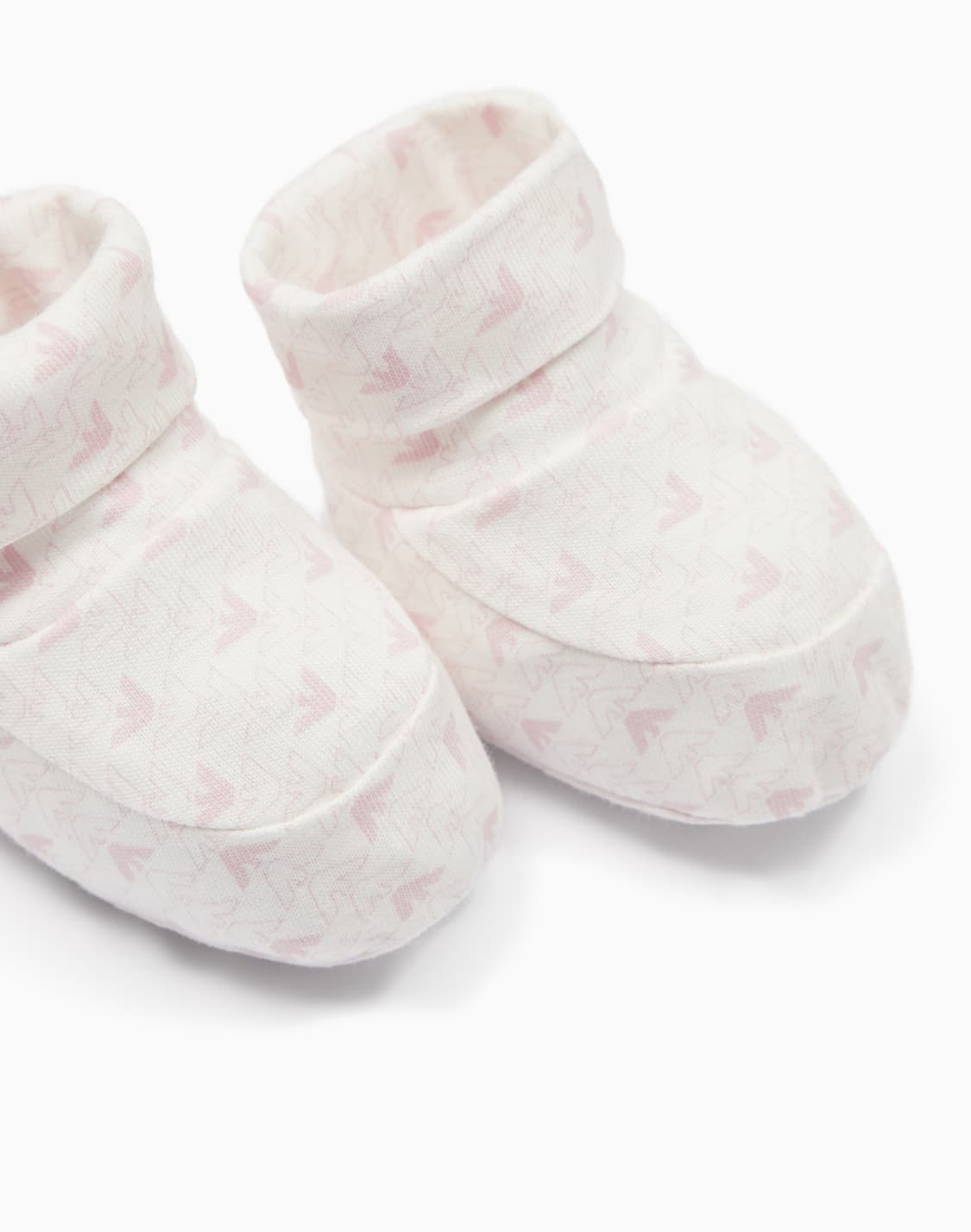 jersey-booties-with-op-art-eagles-pink--emporio-armani