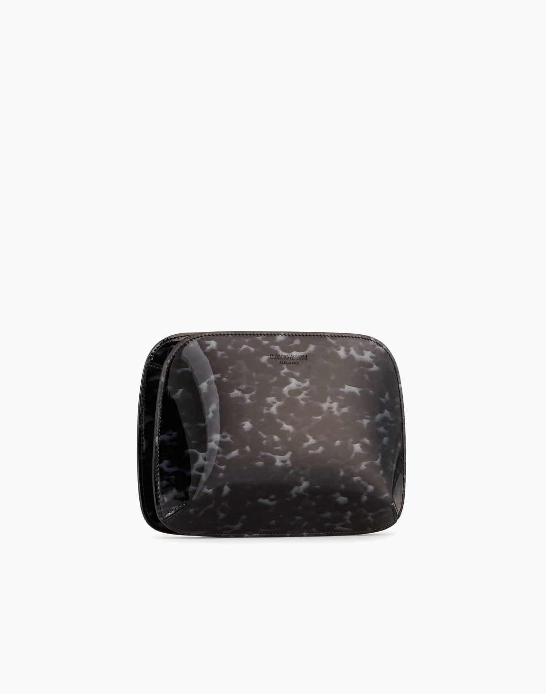la-prima-clutch-with-a-tortoiseshell-print-ブラック--giorgio-armani