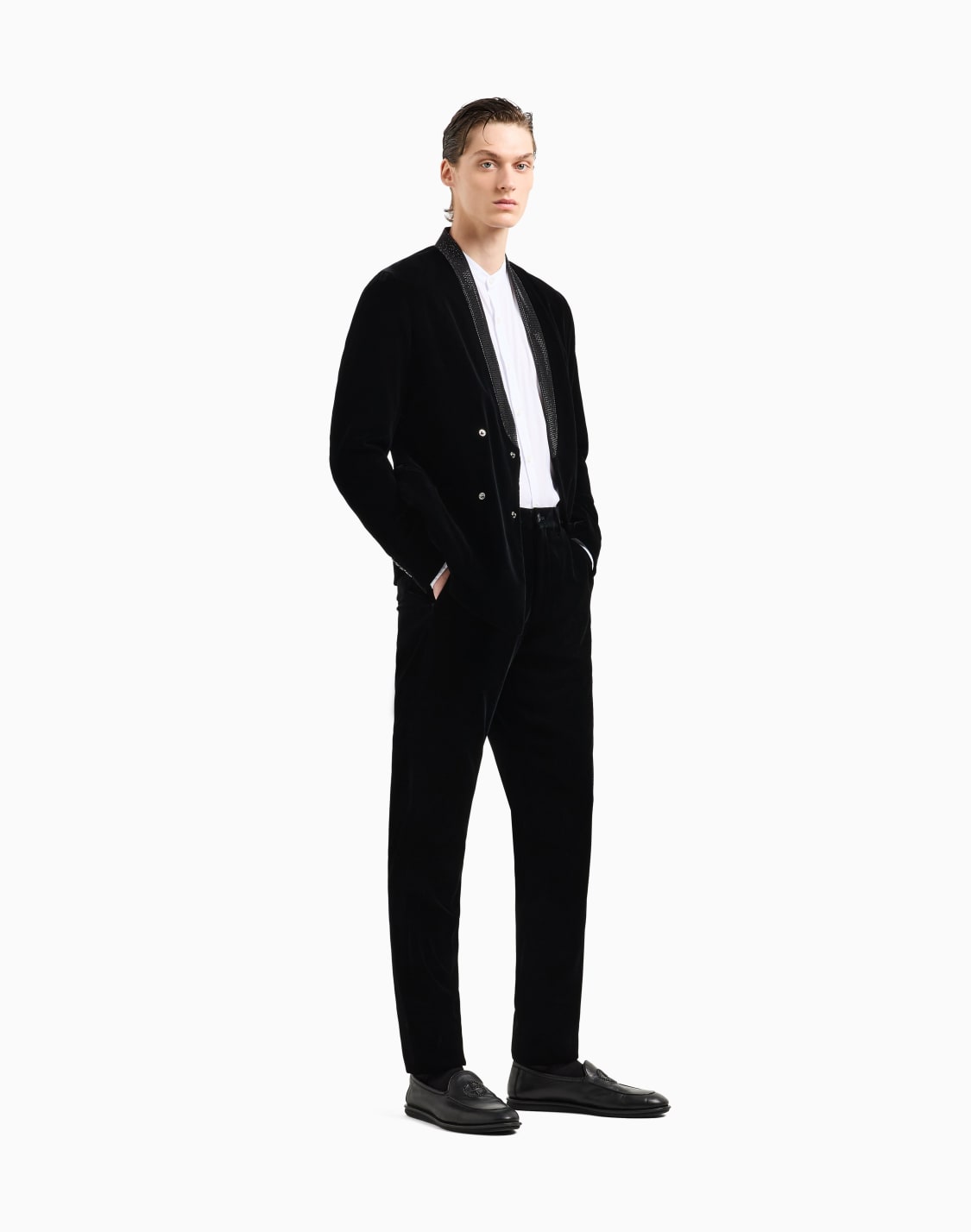 giorgios-giacca-doppiopetto-in-velluto-stretch-nero--giorgio-armani