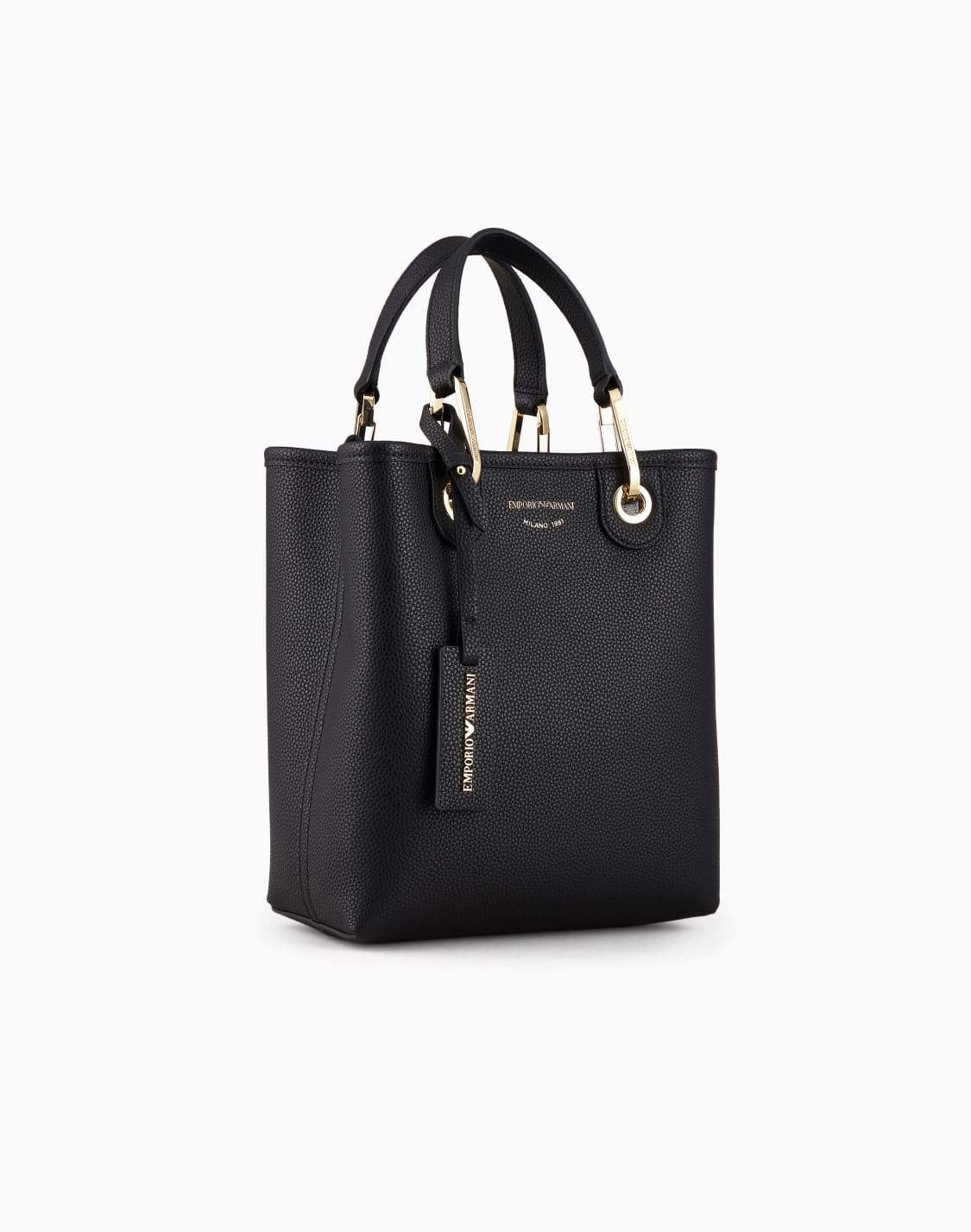 deer-print-myea-vertical-shopper-bag-black--emporio-armani
