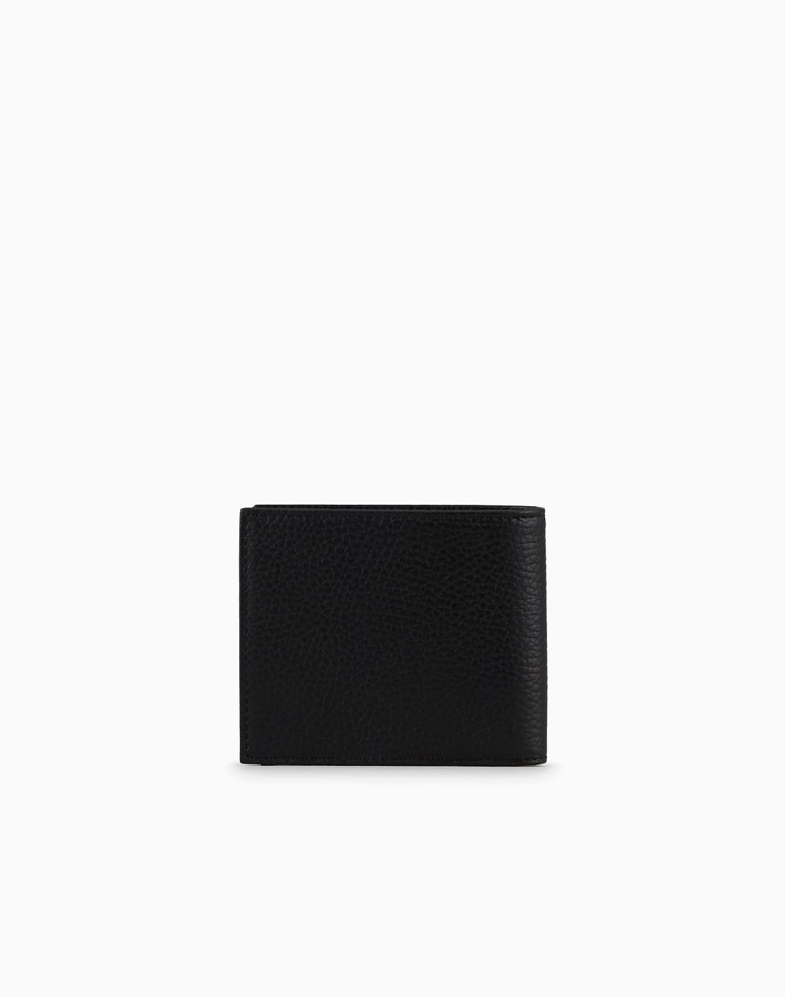 portemonnaie-mit-mnzfach-aus-getrommeltem-leder-schwarz--emporio-armani
