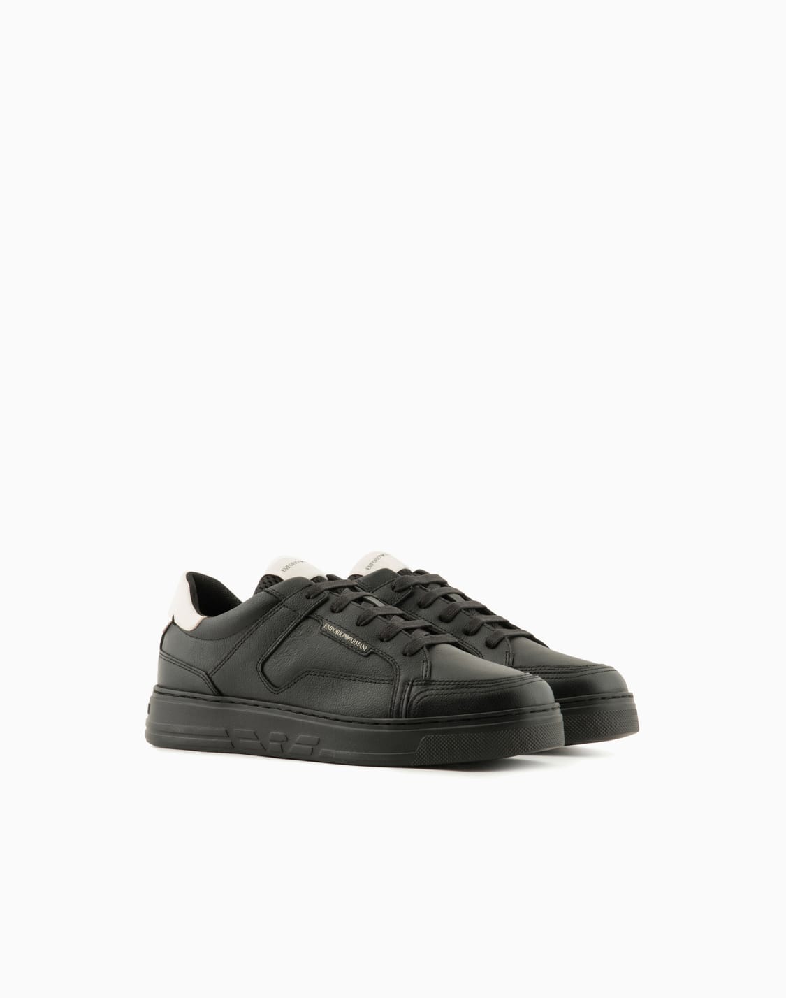 hammered-leather-sneakers-white--emporio-armani