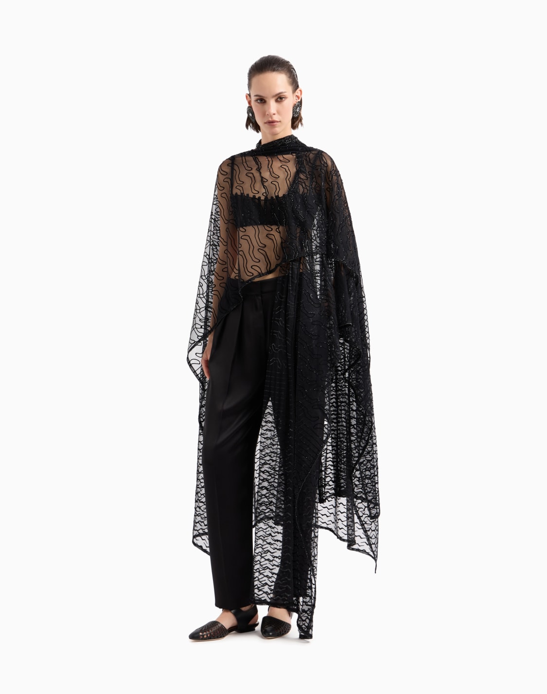 embroidered-tulle-cape-black--giorgio-armani