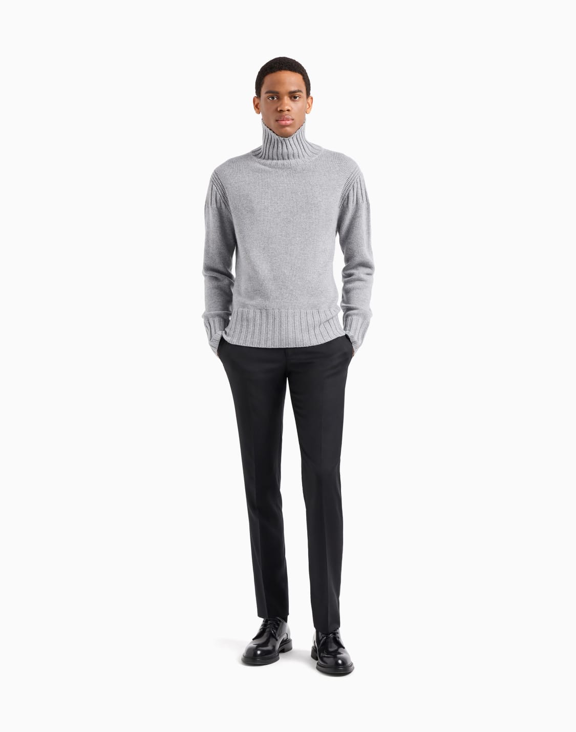 jersey-de-cuello-alto-de-mezcla-de-lana-y-cachemira-gris--emporio-armani