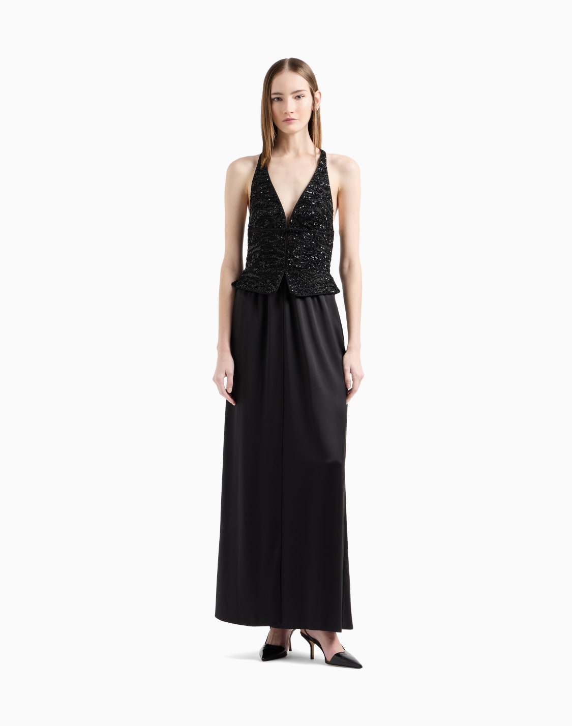 silk-embroidered-long-dress-black--giorgio-armani