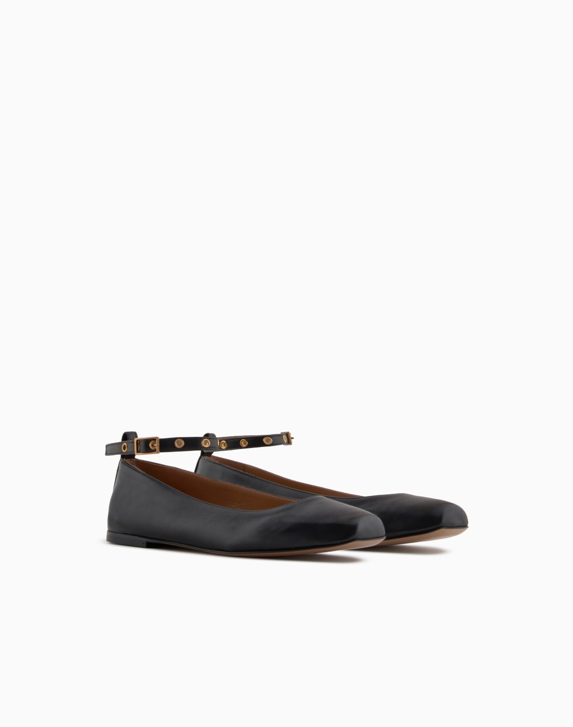 nappa-leather-square-toed-ballerinas-with-strap-black--emporio-armani