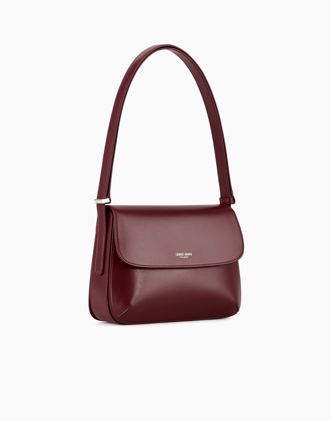 bolso-la-prima-tamao-mediano-de-piel-graneada-burdeos--giorgio-armani