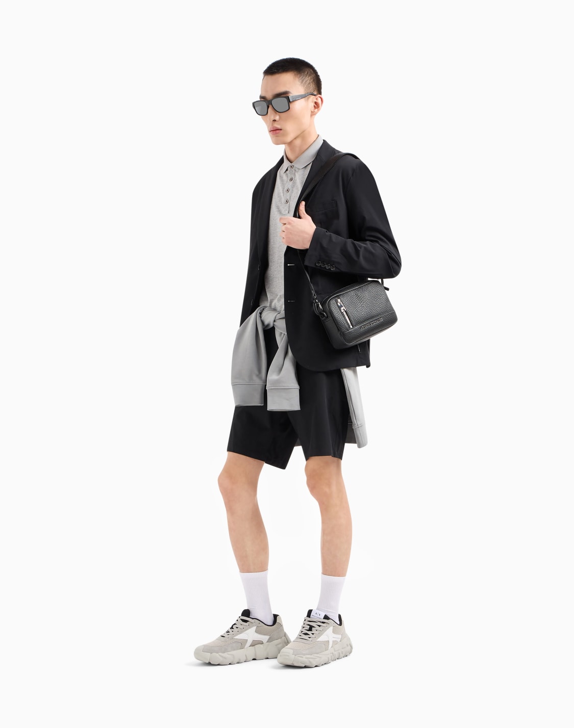 bermuda-shorts-in-stretch-gabardine-black--armani-exchange
