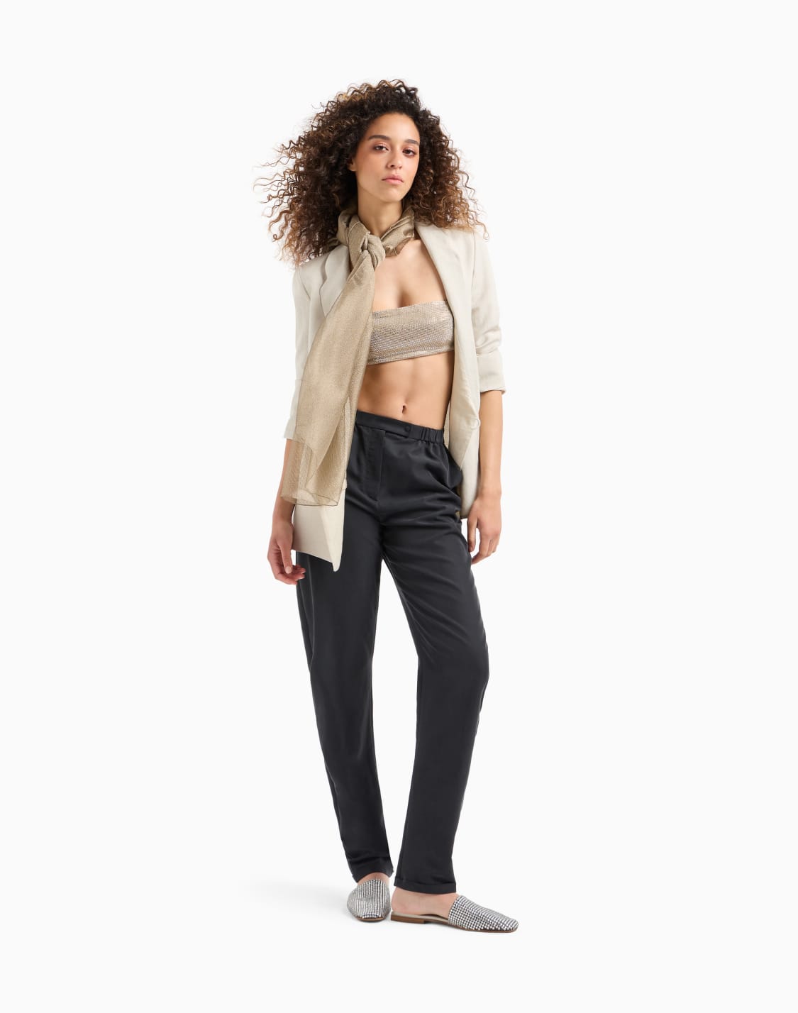 rhinestone-covered-bandeau-top-with-shoulder-straps-beige--emporio-armani