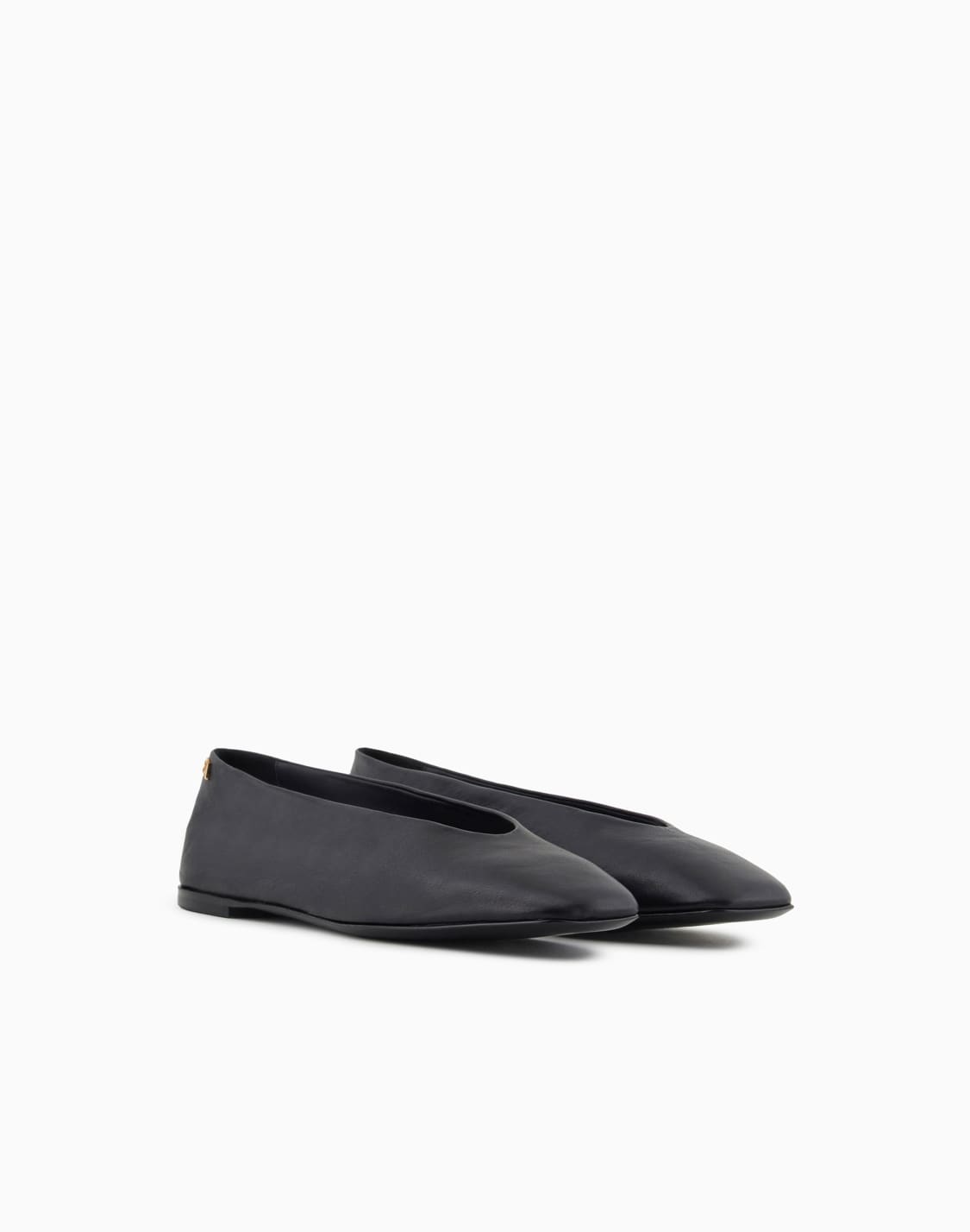 ballerine-con-punta-squadrata-in-nappa-nero--emporio-armani
