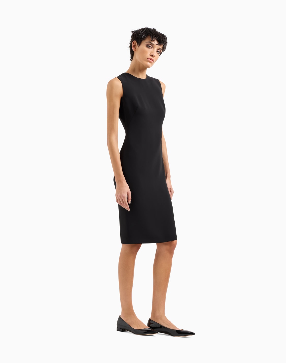 silk-sheath-dress-black--giorgio-armani