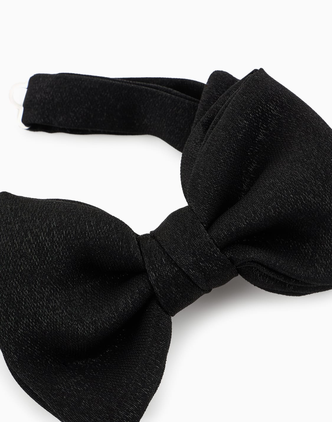knotted-bow-tie-in-a-lurex-and-viscose-blend-black--giorgio-armani