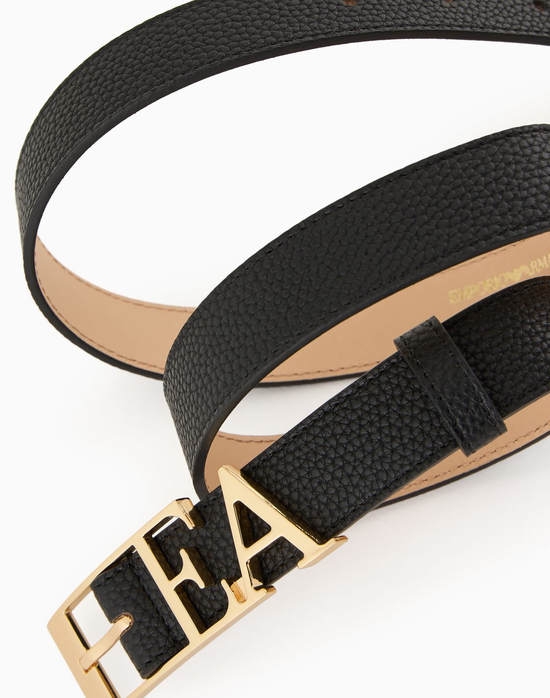grtel-aus-leder-mit-hirsch-print-und-profilierter-ea-schnalle-schwarz--emporio-armani