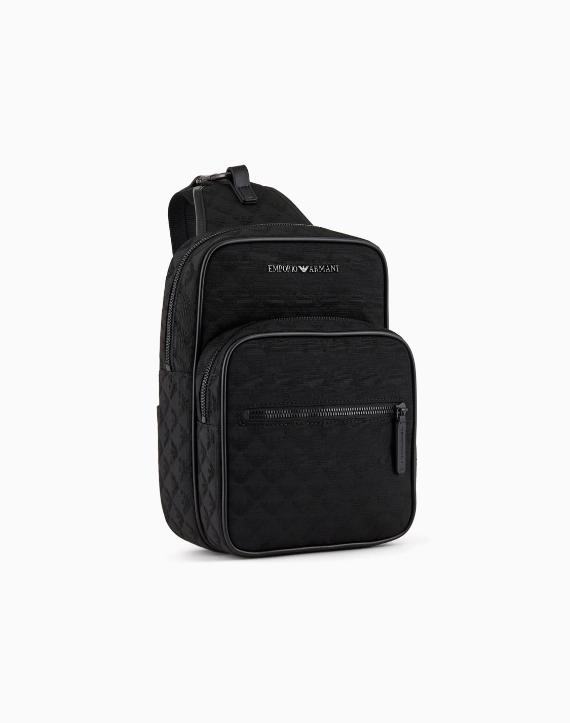 nylon-one-shoulder-backpack-with-all-over-jacquard-eagle-black--emporio-armani