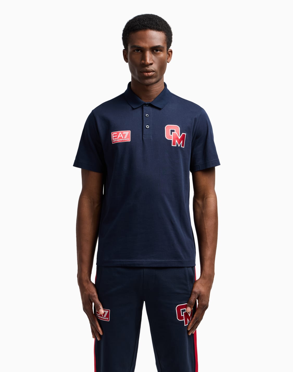 olimpia-milano-polo-manches-courtes-en-jersey-de-coton-bleu-marine--ea7