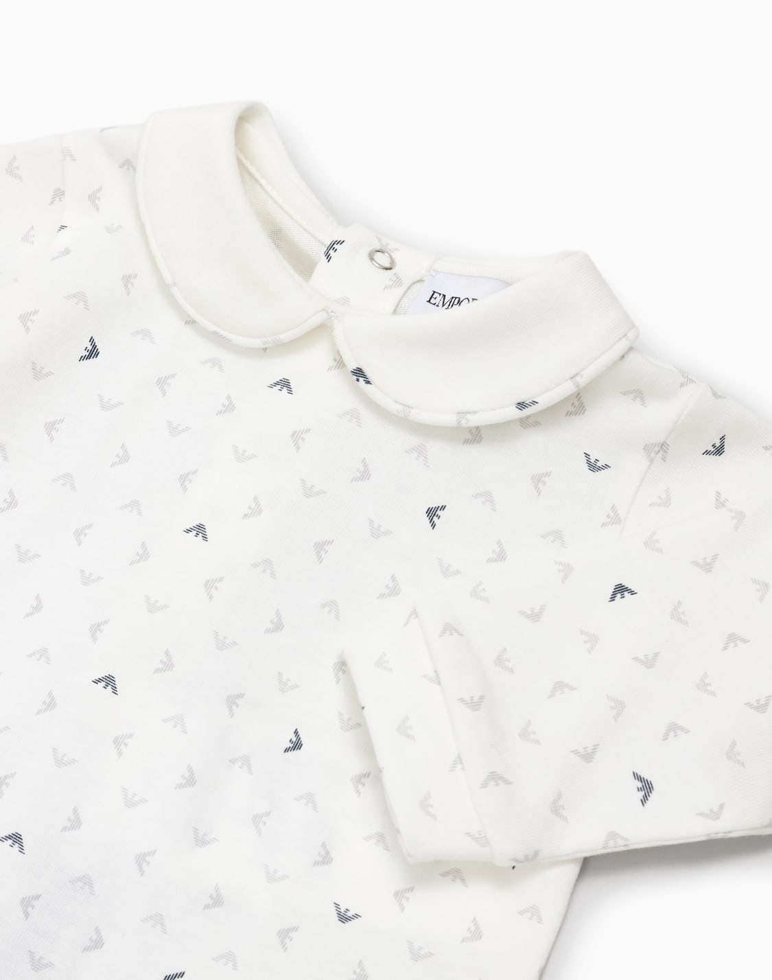 mono-con-cuello-claudine-y-motivo-integral-de-guila-con-efecto-ptico-blanco--emporio-armani