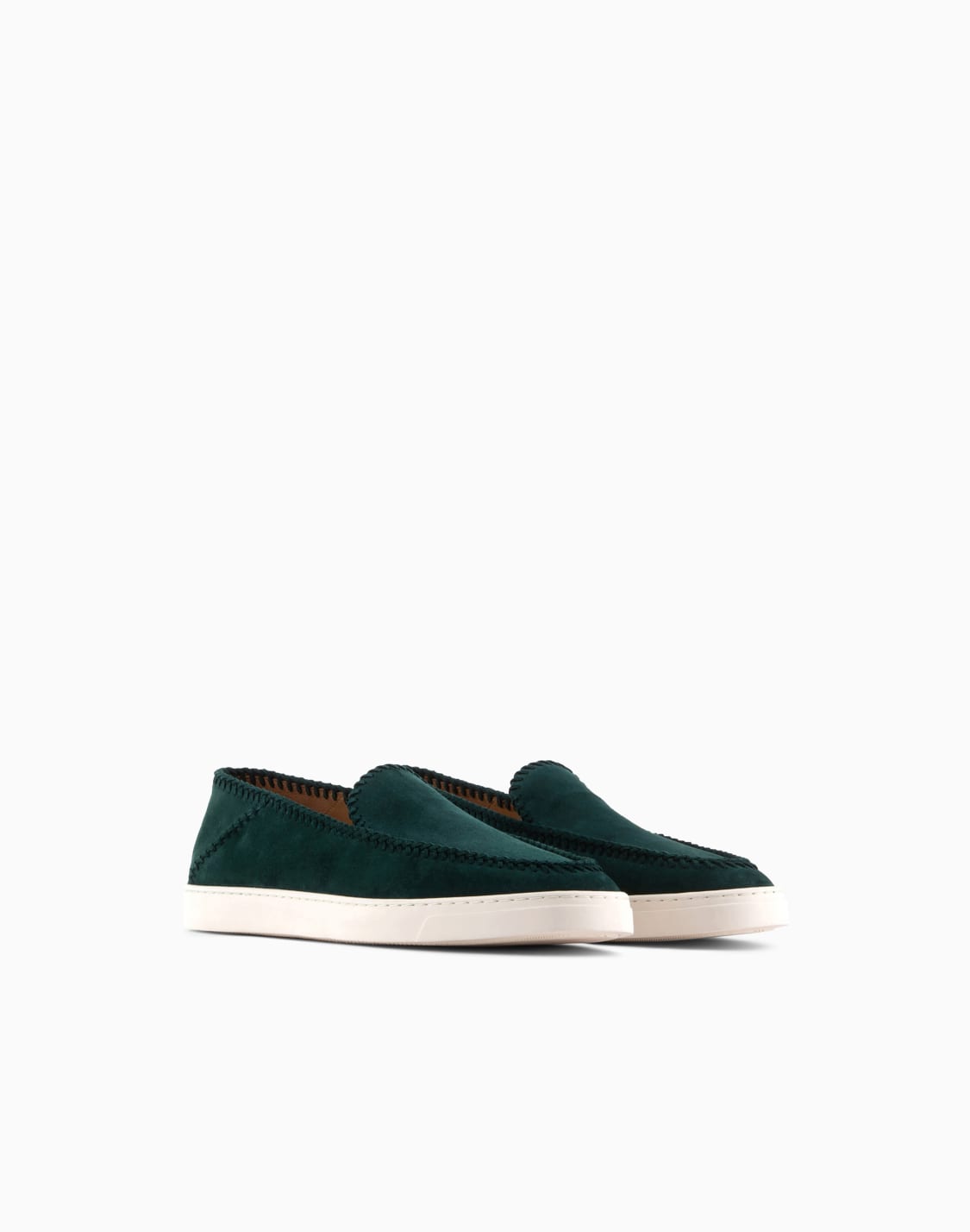 galleria-3-suede-slip-ons-green--giorgio-armani