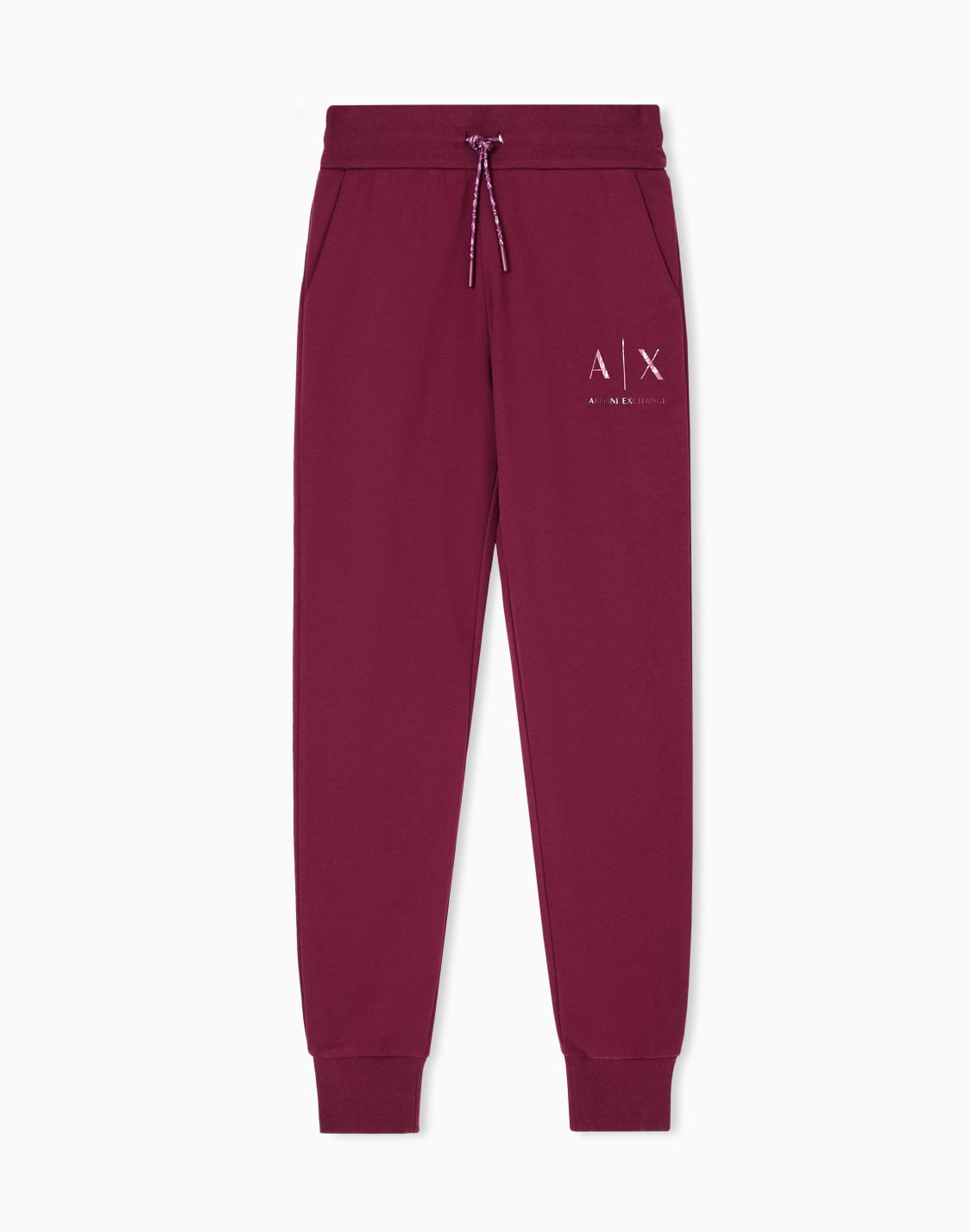 jogginghosen-burgunderrot--armani-exchange