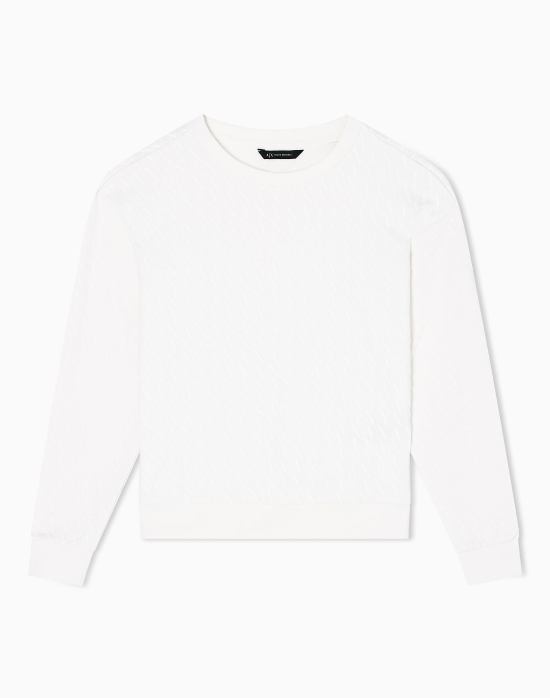 asv-french-terry-sweatshirt-with-embossed-logo-white--armani-exchange