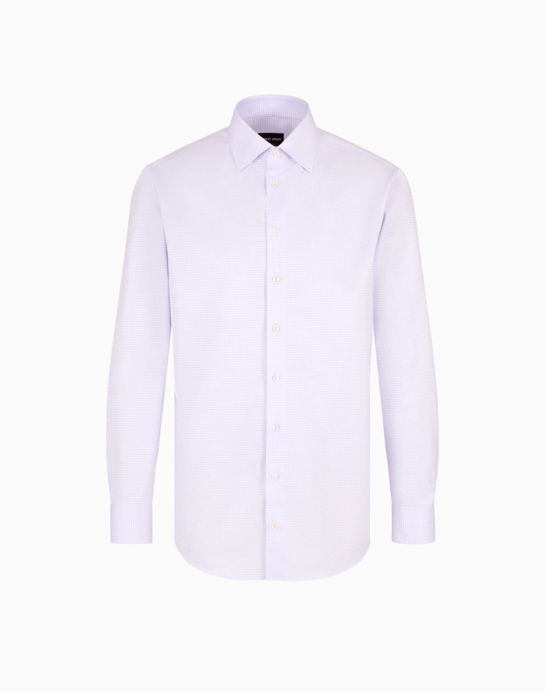 regular-fit-shirt-in-micro-check-luxury-cotton-white--giorgio-armani