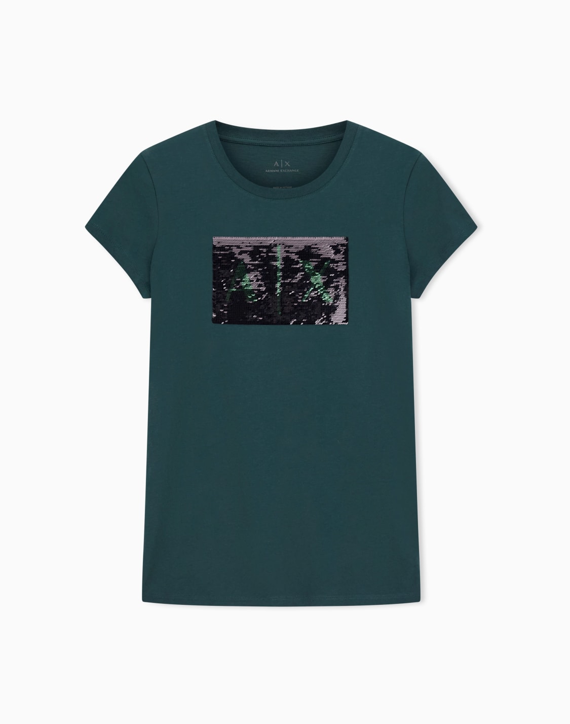 slim-fit-t-shirt-in-stretch-cotton-jersey-green--armani-exchange