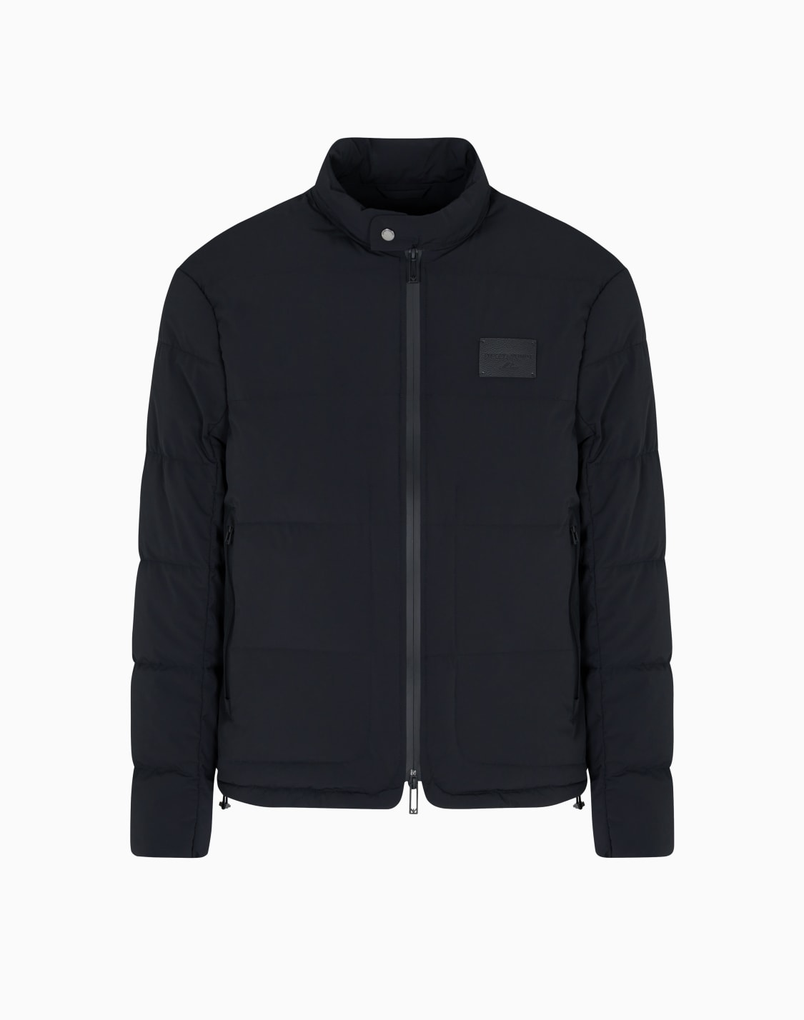 chaqueta-de-plumas-acolchada-en-nailon-con-spandex-negro--emporio-armani