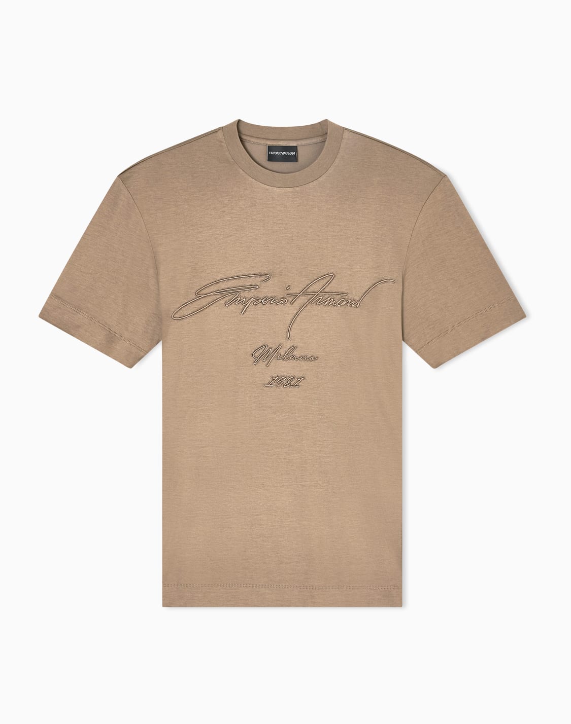 asv-lyocell-blend-jersey-t-shirt-with-oversized-embroidery-beige--emporio-armani
