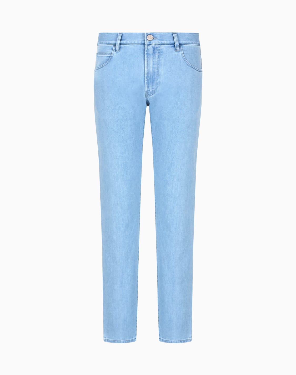 pantalones-cinco-bolsillos-regular-fit-de-denim-de-algodn-elstico-azul--giorgio-armani