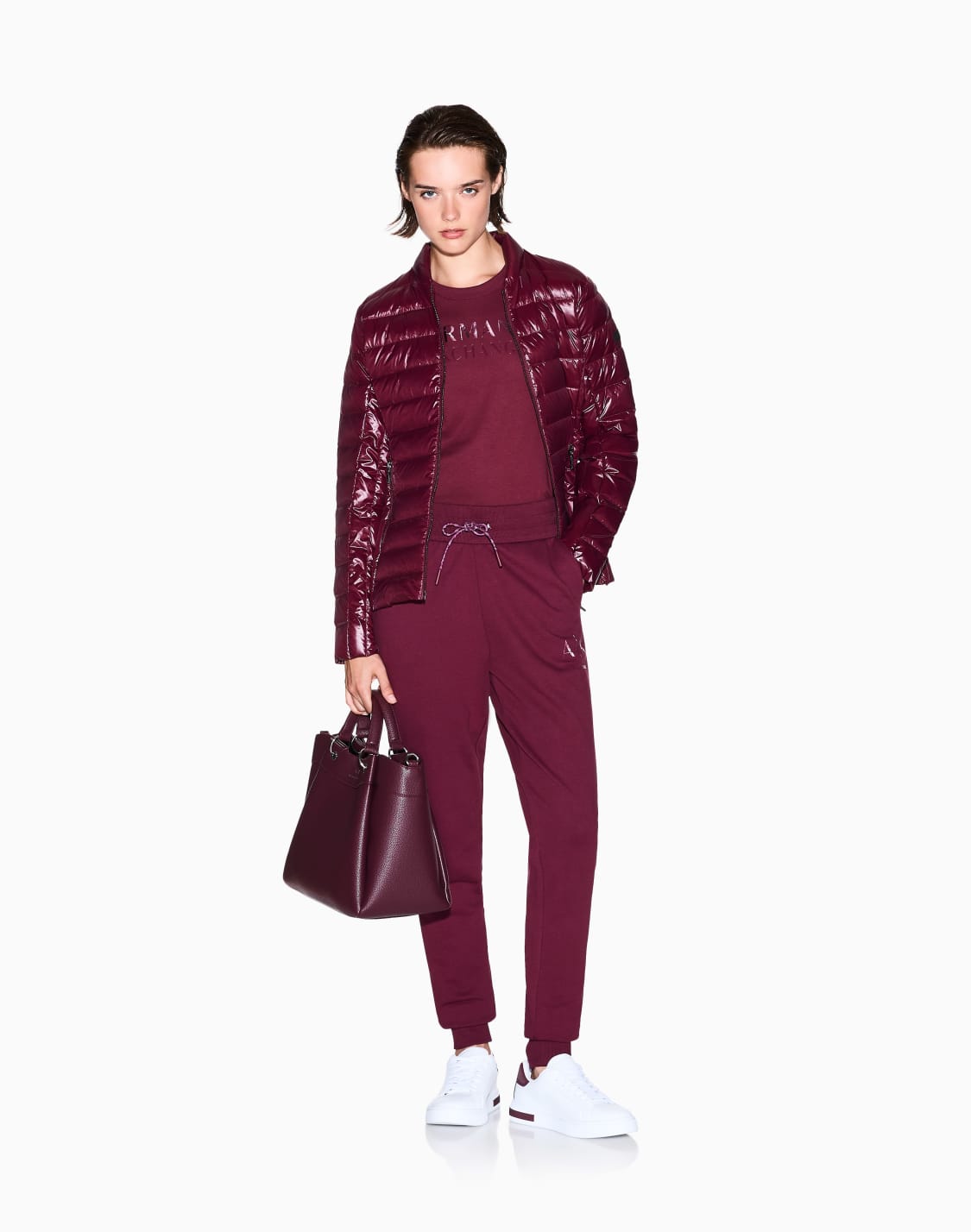 jogginghosen-burgunderrot--armani-exchange