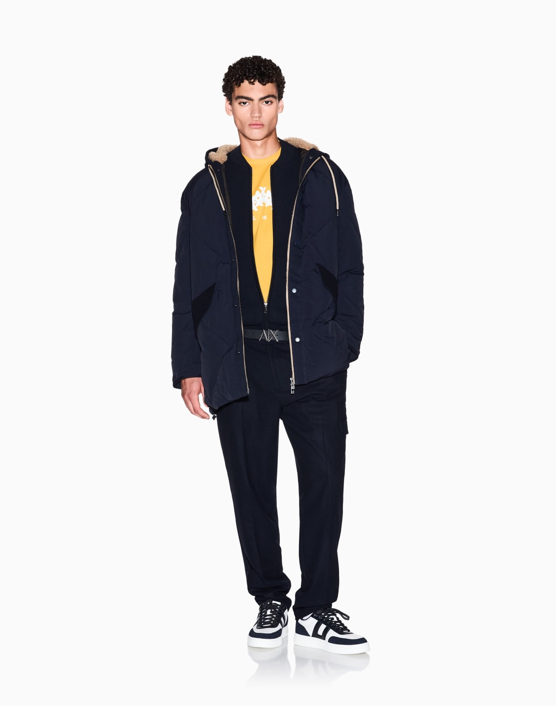 parkas-marineblau--armani-exchange