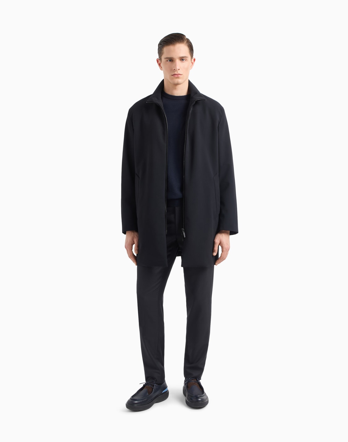 ロングピコト-テクニカルウル-ネイビブル--giorgio-armani