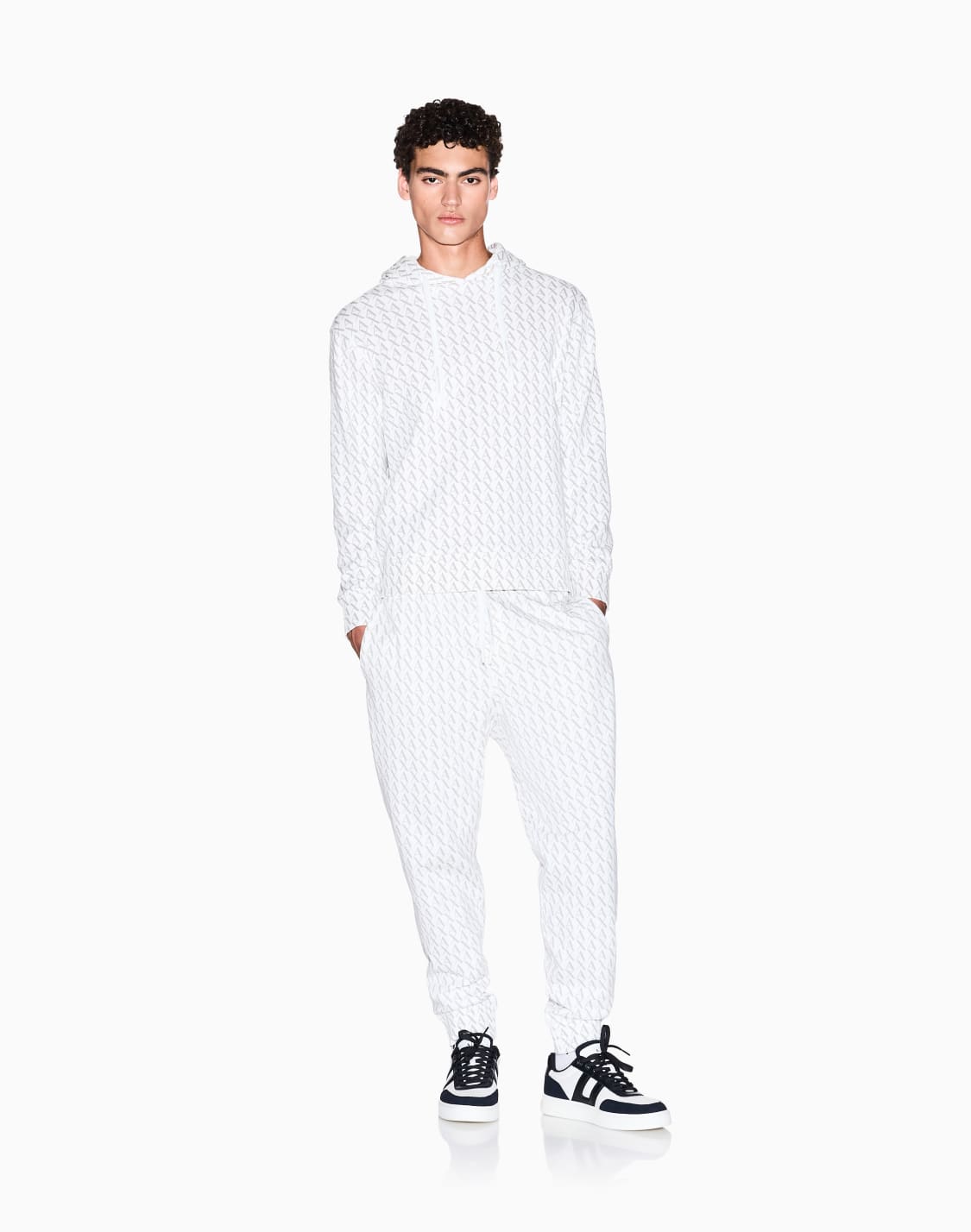 sweatpants-white--armani-exchange