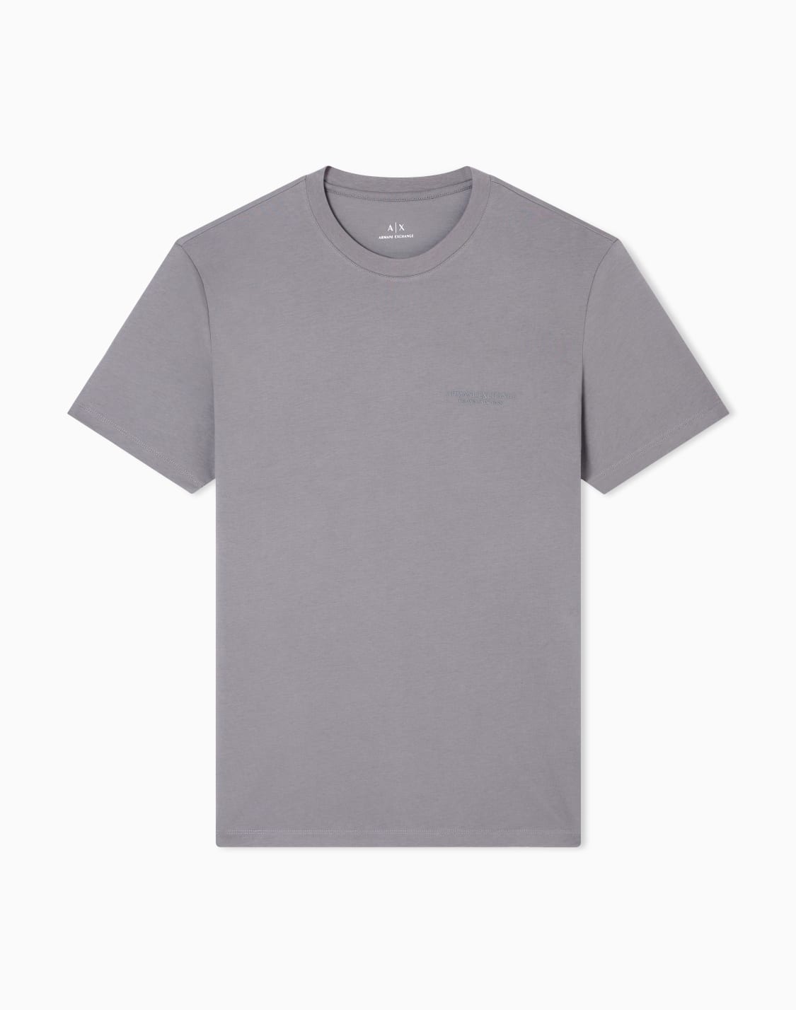 t-shirt-coupe-rgulire-avec-logo-gris--armani-exchange